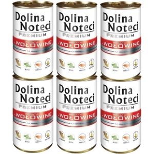 Dolina Noteci Долина Нотец PREMIUM, богата на говеждо месо, 6x400 г