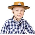 GoDan Cowboy hat brown with star s