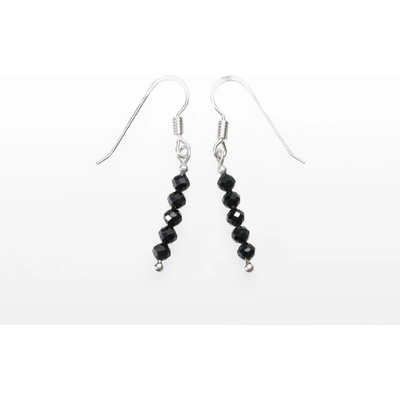 SVĚT KAMENŮ s.r.o. Stříbrné náušnice spinel fazetovaný 3 mm 00257473