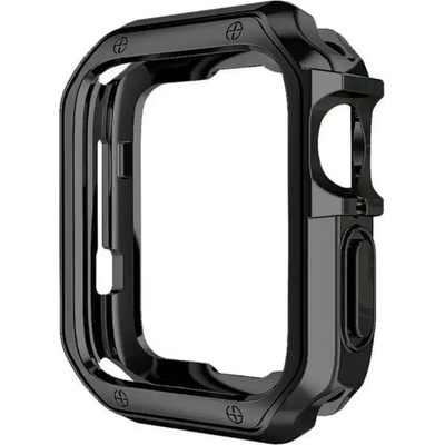 Hqwear Soft Strong Case за часовник Apple Watch 41 mm (Series 7/8/9) - черен (5907769379222)