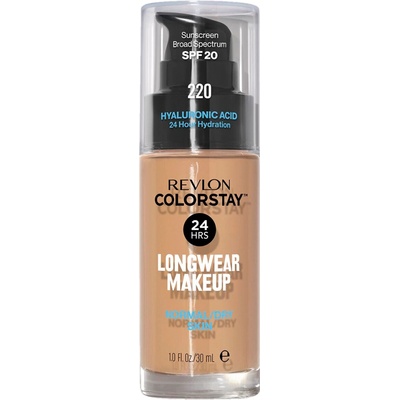 Revlon Colorstay make-up s pumpičkou pre normálnu a suchú pleť natural beige 220 30 ml