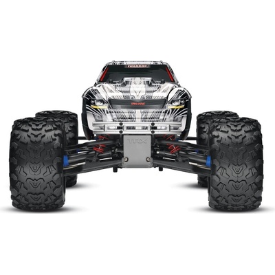 Traxxas RC auto Nitro T-Maxx 3.3 TQi Bluetooth RTR bílá 1:8