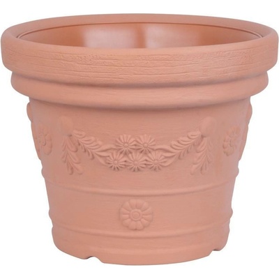 Strend Pro Kvetináč DECORA 570x455 mm, vzhľad tehla