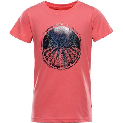 Alpine Pro Детска бързосъхнеща тениска ALPINE PRO REJO 2 корал варианта pc ALPINE PRO | Cherven | Момчешки | 104/110