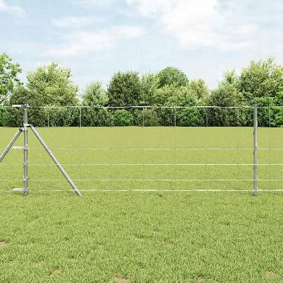 Stříbrné pastevní Oplocení 50 x 0.8 m, pozinkovaná Ocel