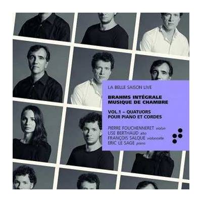 Pierre Fouchenneret - Intégrale Brahms Vol.1 Quatuors pour piano et cordes CD