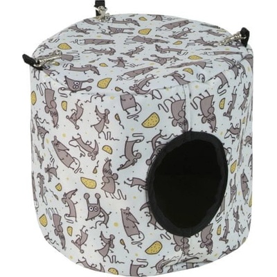 O´lala Pets Závěsný domeček pro hlodavce mrkev 20 x 20 cm