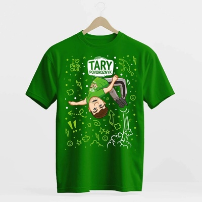 Tary Povoroznyk Tričko drink beko zelené