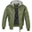 BRANDIT Мъжко яке бомбардировач BRANDIT - MA1 Пот - 3150-oliv+grey