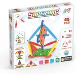 Supermag магнитен строителен комплект Multicolor 45 бр (0651)