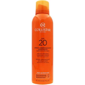 Collistar Moisturizing Tanning Spray слънцезащитен спрей SPF 20 200 мл