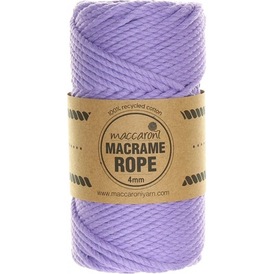 Maccaroni Rope 4 mm fialová 404_01