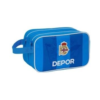 R. C. Deportivo de La Coruña Ученически несесер R. C. Deportivo de La Coruña Син Спортен 26 x 15 x 12.5 cm