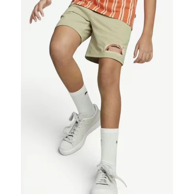 PUMA Essentials+ Street Art Graphic Shorts Beige
