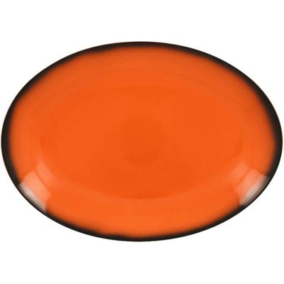RAK Porcelain Lea talíř oválný oranžový 26 × 19 cm