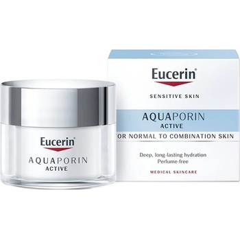 Eucerin AQUAporin Active Normal To Combination Skin хидратиращ крем за нормална до смесена кожа за жени 50 мл
