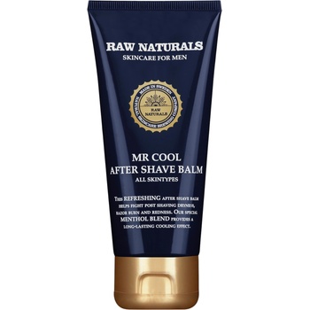 Raw Naturals Raw Naturals, Mr. Cool, 100% vegan, Refreshing, After-Shave Balm, 100 ml