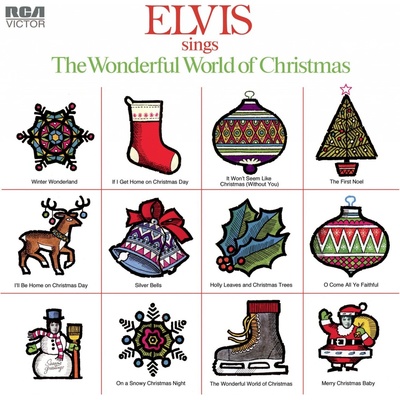 Presley Elvis: Elvis Sings the Wonderful World of Christmas : Vinyl CD