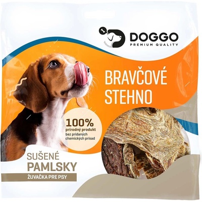 DOGGO pamlsky sušené bravčové stehno balené v ochrannej atmosfére 250 g