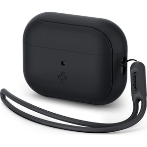 Spigen SILICONE FIT Силиконов калъф за ръка ЧЕРЕН AirPods Pro/AirPods Pro 2 ACS05479 (ACS05479)