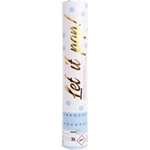 Amscan Confetti cannon Blue paper straddling 28cm 9916466