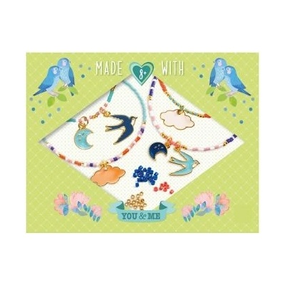 DJECO - Творчески комплект - Направи си гривна - Небе (DJ00016)