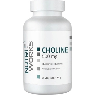 NutriWorks Choline 500mg 90 kapsúl