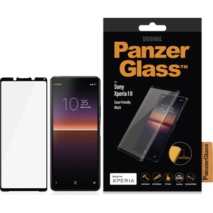 Panzer Стъклен протектор PanzerGlass за Sony Xperia 1 ll CaseFriendly - Черно