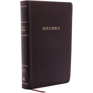 KJV Holy Bible, Personal Size Giant Print Reference Bible, Burgundy Bonded Leather, Thumb Indexed, 43, 000 Cross References, Red Letter, Comfort Print: | Thomas Nelson (ISBN: 9780785215554)