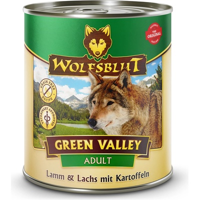 Wolfsblut Green Valley Adult jehně a losos s bramborem 800 g
