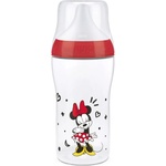 Nuk Бебешко шише Nuk Perfect Match - Temperature Control, 260 ml, PP, 3+м, Мини, червено (10216336) - ozone