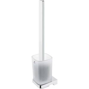 Nimco Maya - Стенна четка за тоалетна с държач, матирано стъкло/хром MA 29094CN-HR-26 (MA 29094CN-HR-26)