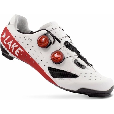 Lake CX238 Carbon bílo/červené