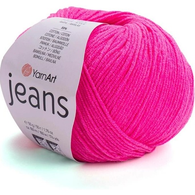 Yarn Art příze YarnArt Jeans 59 fuchsiová
