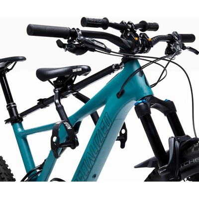 Shotgun MTB Dětská sedačka a řidítka na rám Pro Combo
