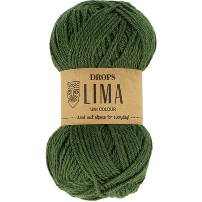Drops Lima Uni Colour 9030 zelená