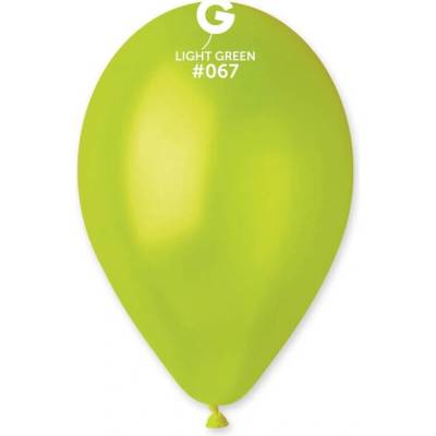 Gemar Balóny metalické limetkové 30cm
