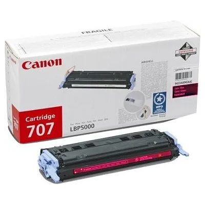 Canon Тонер Canon 707 Magenta за LBP5000/5100, 2000 страници (707MAGENTA/CR9422A004AA)