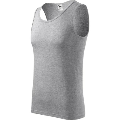 Malfini Мъжка долна тениска, сива, 160 г/м2 (14212)