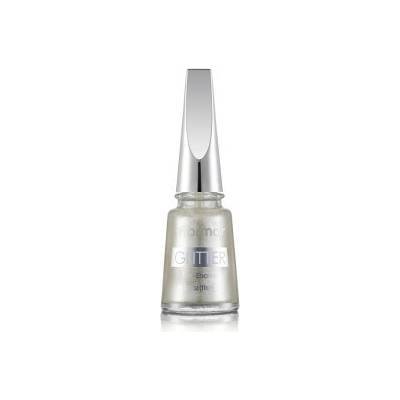 IN Cosmetic Flormar lak na nechty Glitter Nail Enamel GL12 White Pearl 11 g