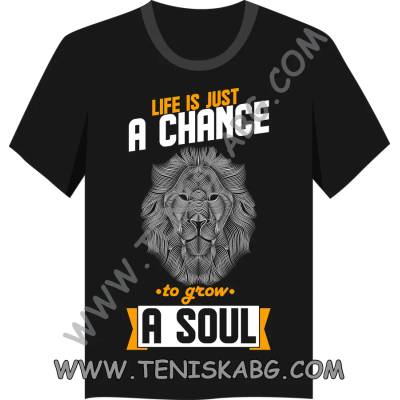 Fruit of the Loom Тениска - Life is just a chance