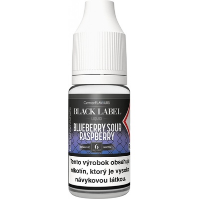 German Flavours Black Label Blueberry Sour Raspberry 10 ml 6 mg