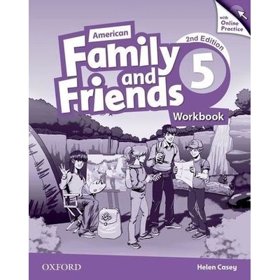Family and Friends 5 American Second Edition Workbook with Online Practice