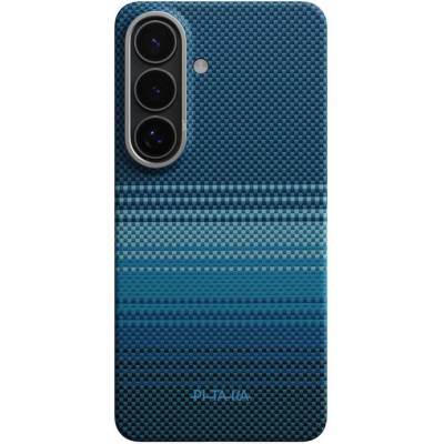 PITAKA Magsafe Калъф за Samsung S26 Plus, Pitaka Edge Case Moonrise, Син (KS2602S)