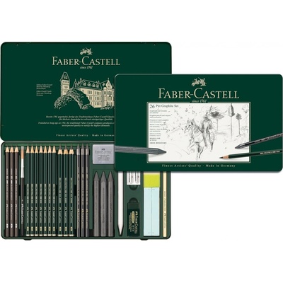 Faber Castell 112975 Pitt Monochrome sada 12 ks