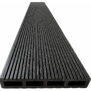 NIKA WPC дъска за огради и облицовки, 120x20x2000 мм, цвят антрацит (FR-DT 120204)