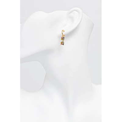 Kurt Geiger London Обици дамски от метал с циркон (5624361429)