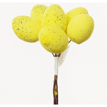 VAJÍČKA PREPELIČIE S/6 ŽLTÁ