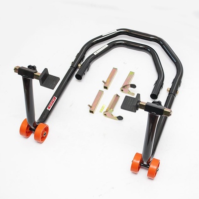 BIKETEC stojan na motocykel 3v1 (predný/zadný) typ L/V BT0008