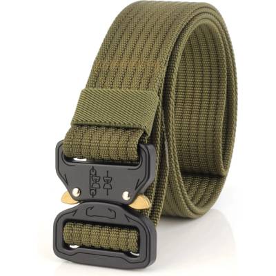 Pánský plátěný pásek Military Junot Zelený